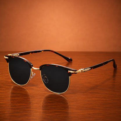 Classic Round Frame Sunglasses