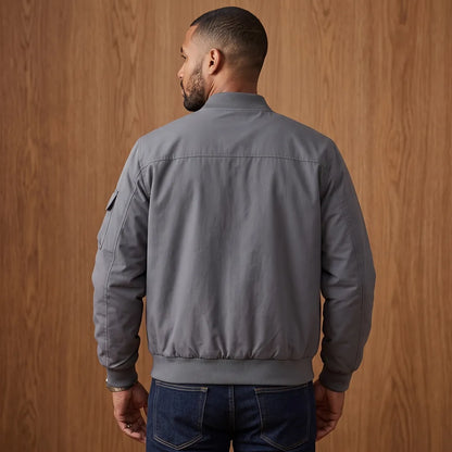 Utility Pocket Bomber Jacket