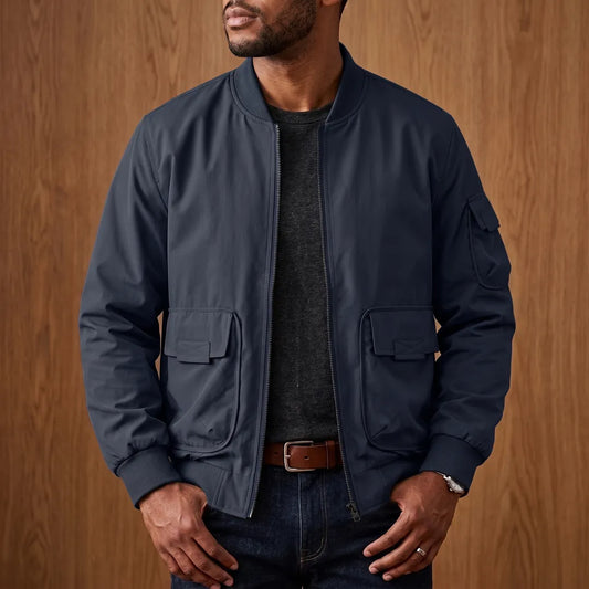 Utility Pocket Bomber Jacket