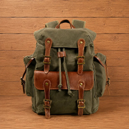 Vintage Rugged Backpack