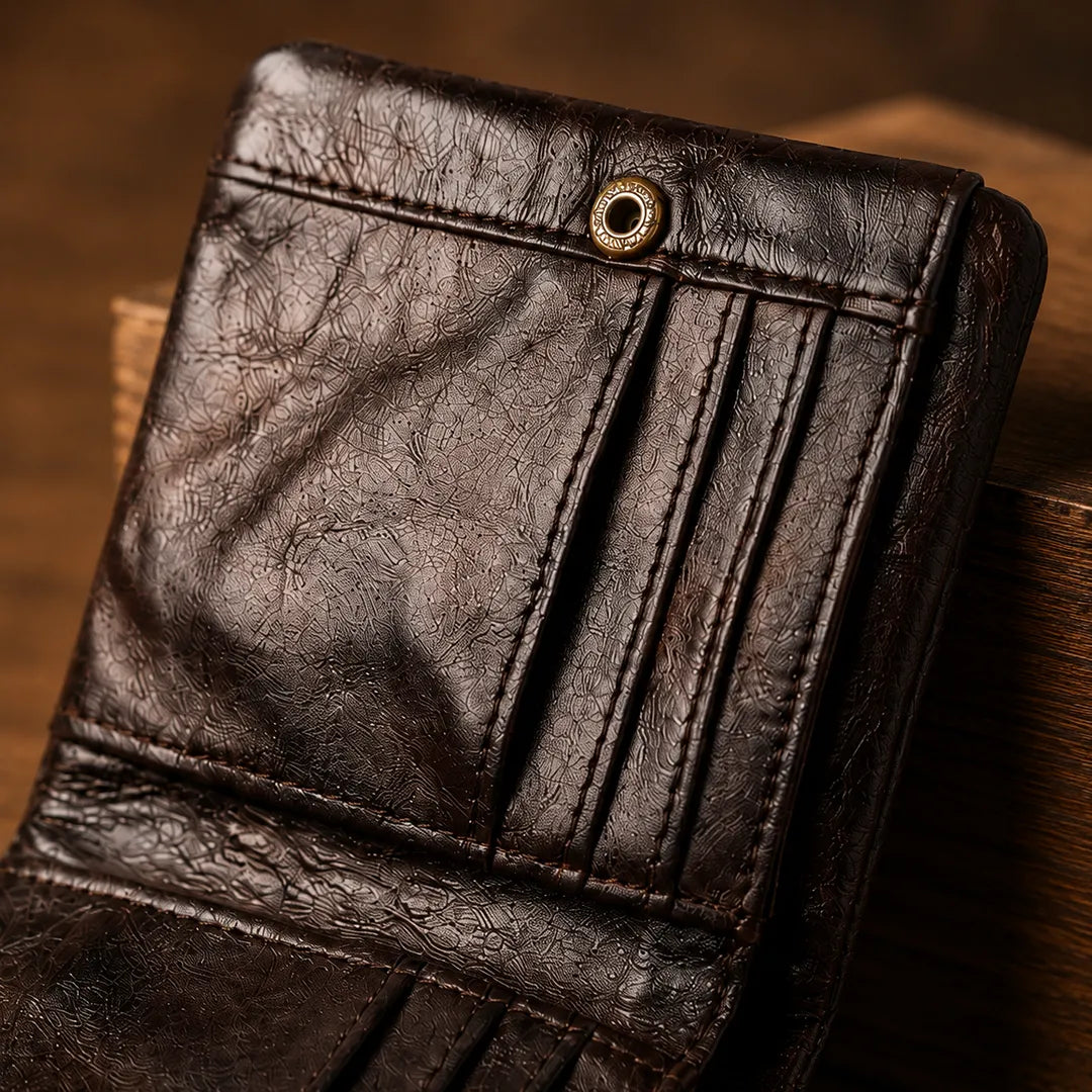 Vintage Zip Wallet