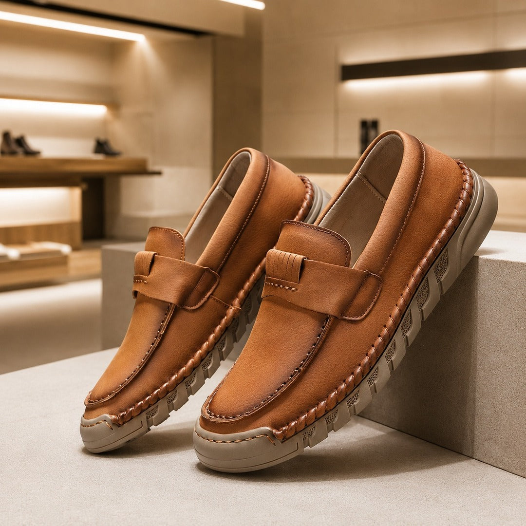 Premium Comfort Leather Loafers
