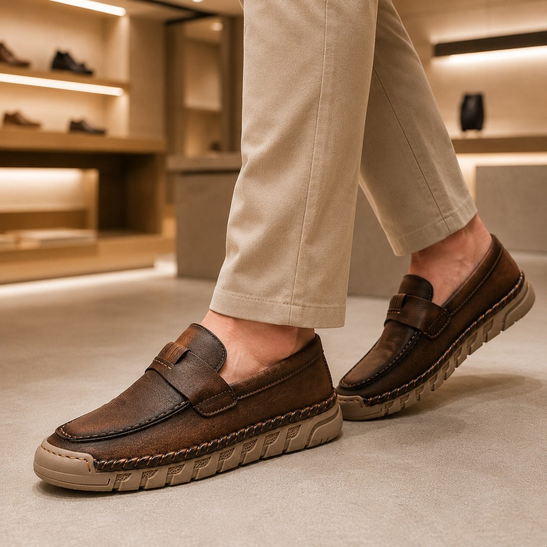 Premium Comfort Leather Loafers