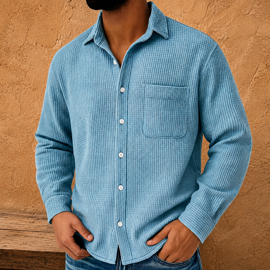 Classic Waffle Knit Shirt