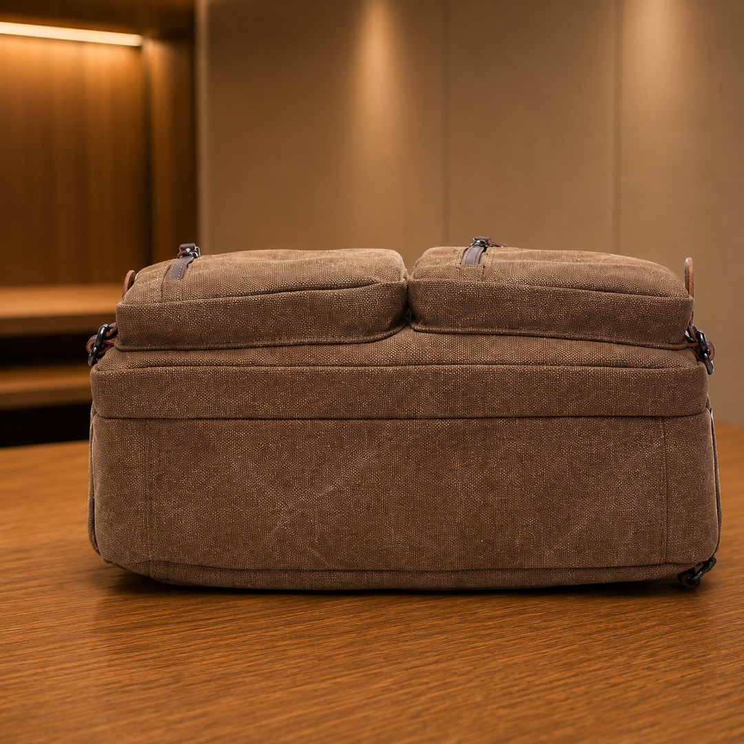 Premium Suede Weekender Bag