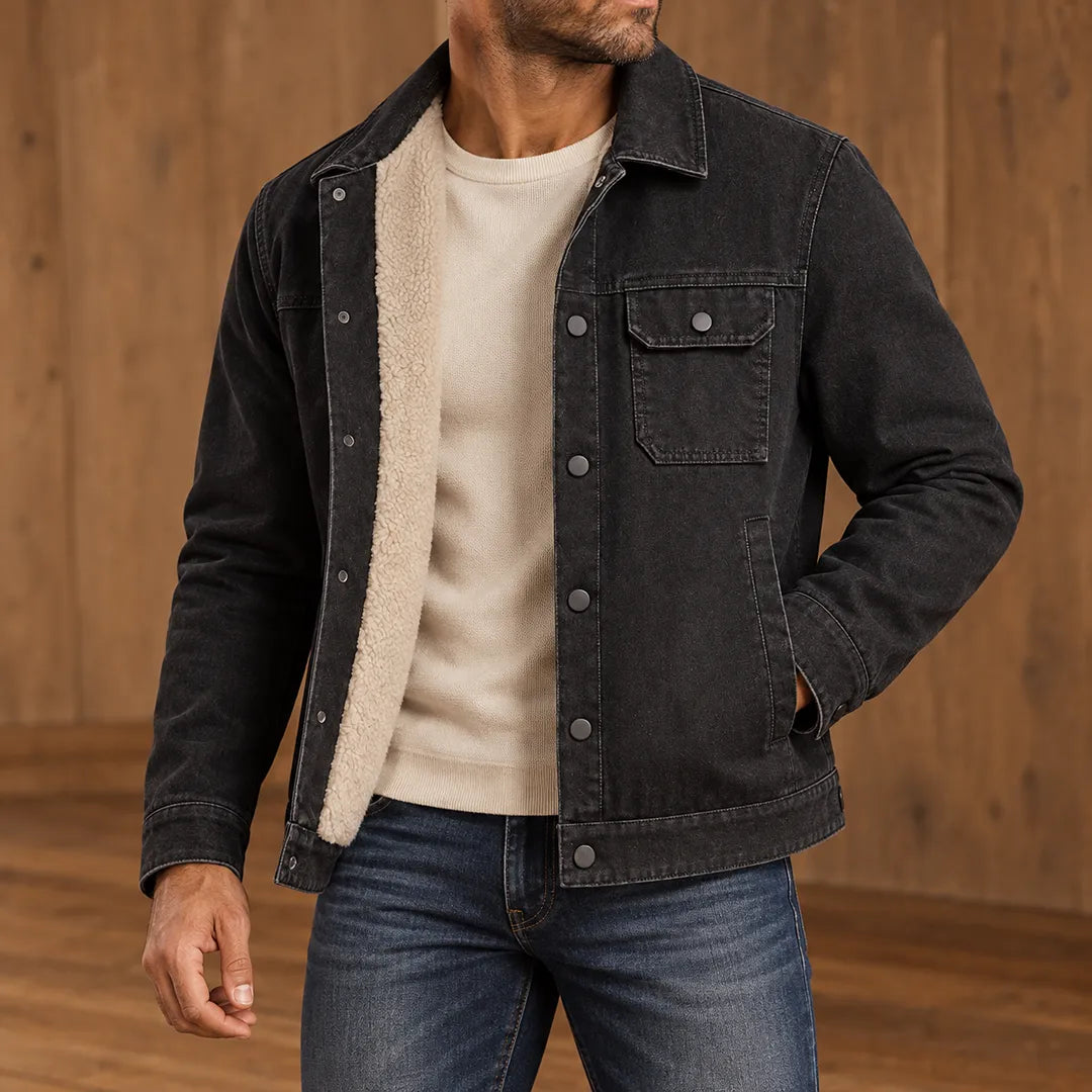 Classic Warm Denim Jacket