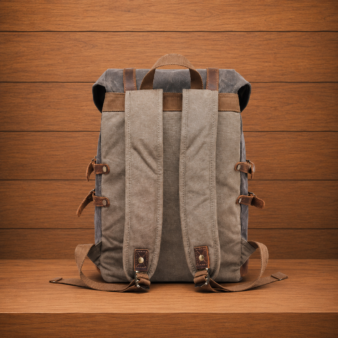 Vintage Canvas Travel Backpack