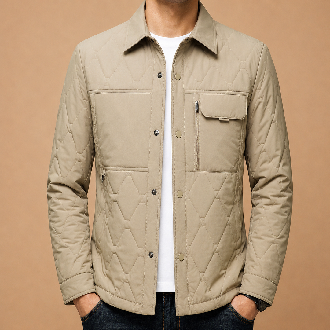 Quilted Utility Jacket
