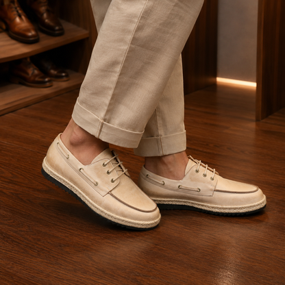 Classic Moc-Toe Leather Shoes