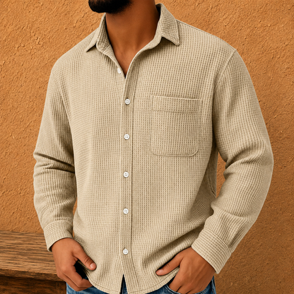 Classic Waffle Knit Shirt