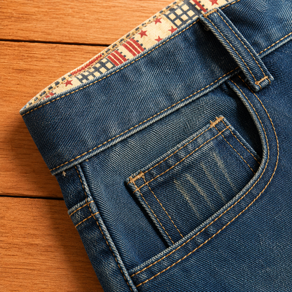 Ripped Denim Pants