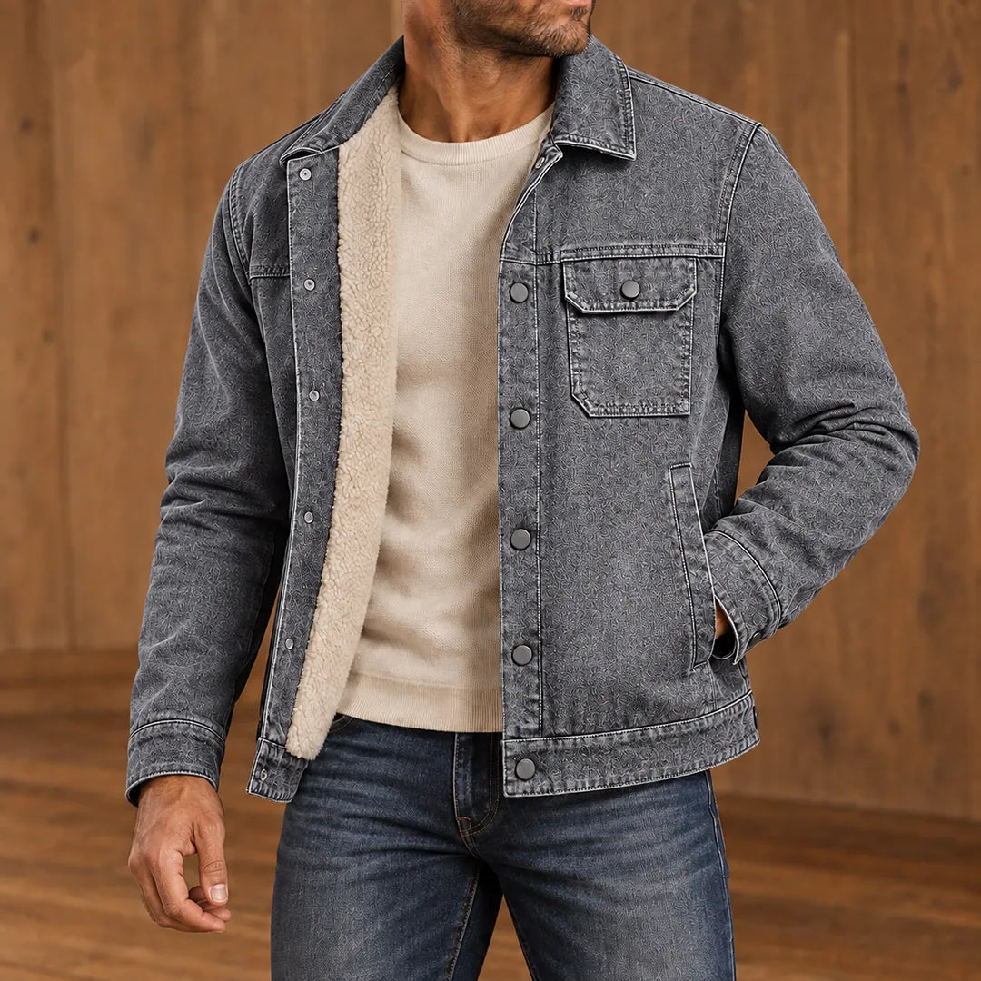 Classic Warm Denim Jacket