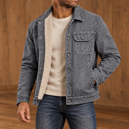 Classic Warm Denim Jacket
