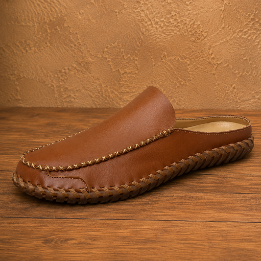 Comfort Leather Mules