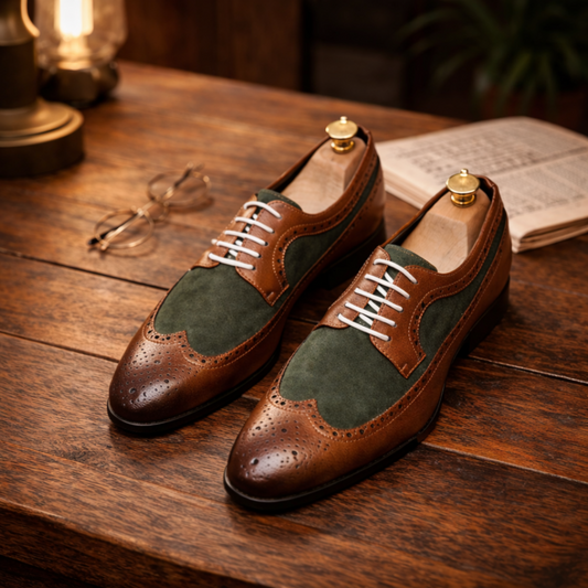 Classic Brogue Oxford Shoes