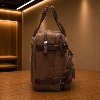 Premium Suede Weekender Bag