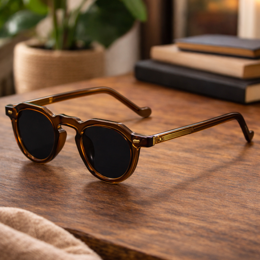 Retro Round Sunglasses