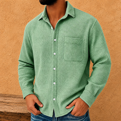 Classic Waffle Knit Shirt