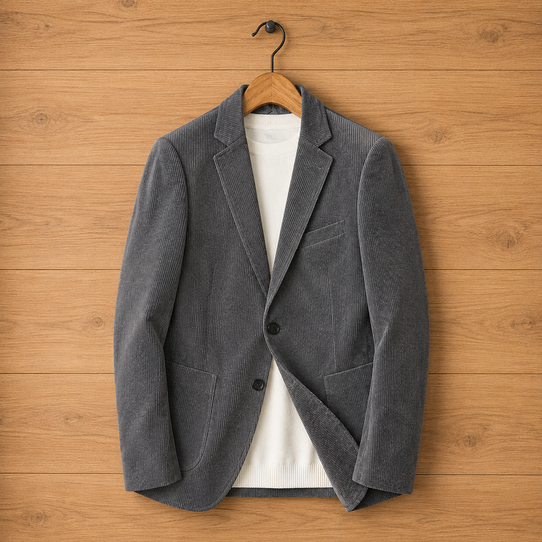 Tailored Corduroy Blazer