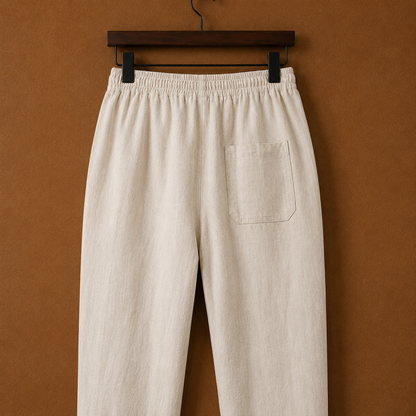 Ramie Drawstring Pants