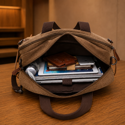 Premium Suede Weekender Bag