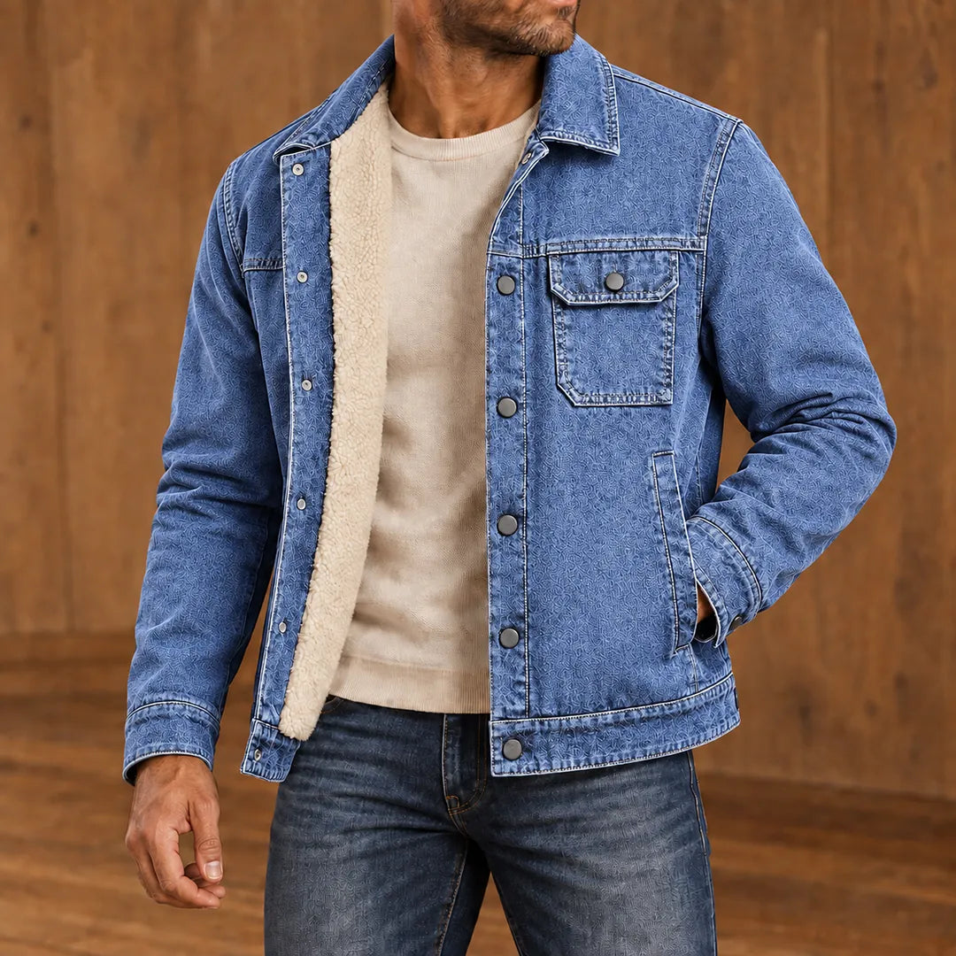 Classic Warm Denim Jacket