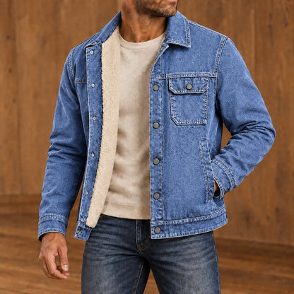Classic Warm Denim Jacket