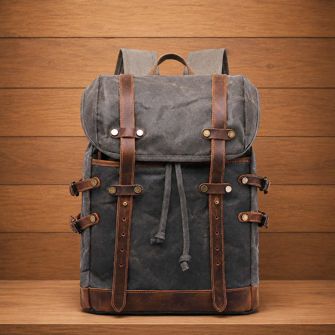 Vintage Canvas Travel Backpack
