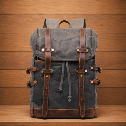 Vintage Canvas Travel Backpack