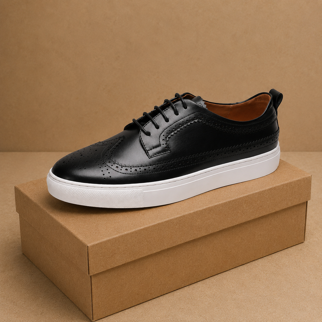 Luxury Brogue Sneakers