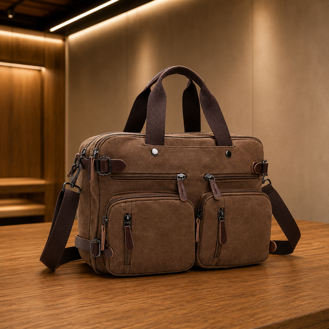 Premium Suede Weekender Bag