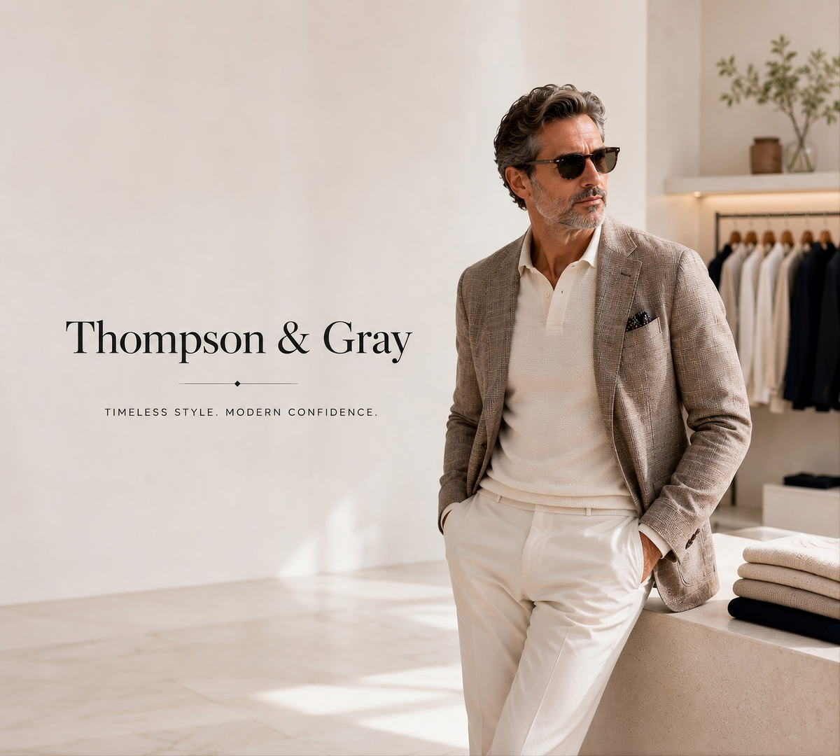 Thomson Gray Pattern Premium Men’s Apparel, Footwear & Accessories – Thompson Gray